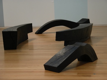 Curved benches